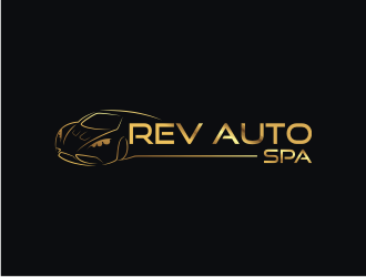REV Auto Spa logo design by RatuCempaka