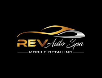 REV Auto Spa logo design by qqdesigns