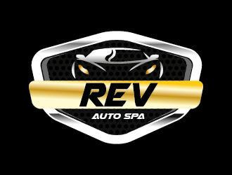 REV Auto Spa logo design by czars
