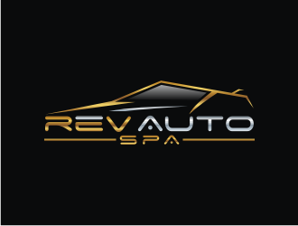 REV Auto Spa logo design by bricton
