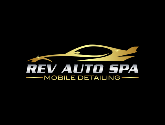 REV Auto Spa logo design by Kruger