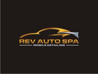REV Auto Spa logo design by sabyan