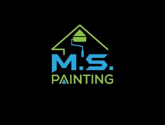 M.S. Painting logo design by aryamaity