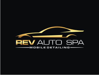 REV Auto Spa logo design by Sheilla