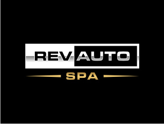 REV Auto Spa logo design by asyqh