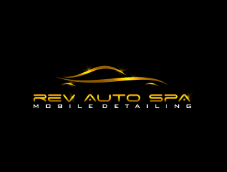 REV Auto Spa logo design by sitizen