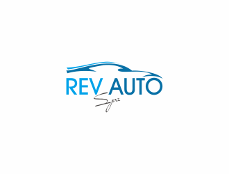 REV Auto Spa logo design by Garmos