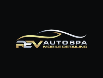 REV Auto Spa logo design by rief