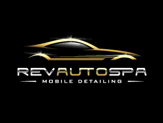 REV Auto Spa logo design by PRN123