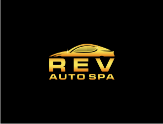 REV Auto Spa logo design by sodimejo