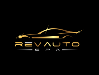 REV Auto Spa logo design by jancok
