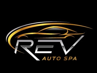 REV Auto Spa logo design by jaize