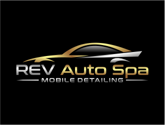 REV Auto Spa logo design by cintoko