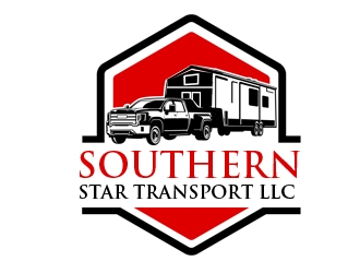 Southern Star Transport LLC logo design by nikkl