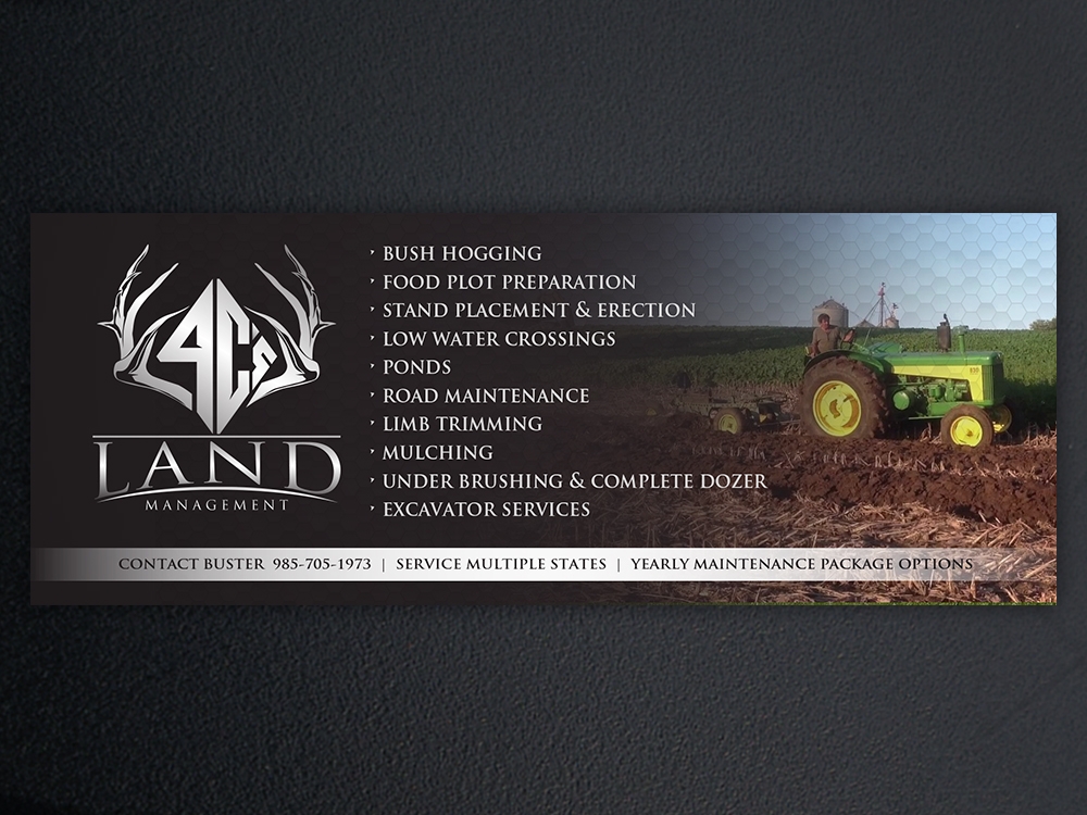 4 Cs Land Management logo design by KHAI