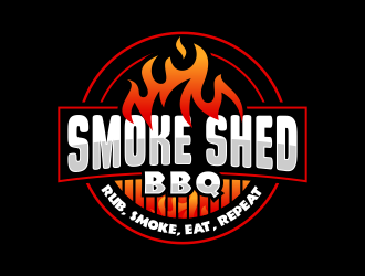 Smoke Shed BBQ logo design by Panara