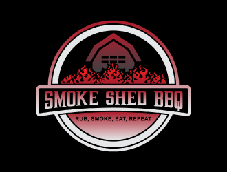 Smoke Shed BBQ logo design by nona