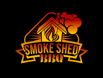 Smoke Shed BBQ logo design by serprimero