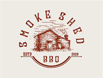 Smoke Shed BBQ logo design by MCXL