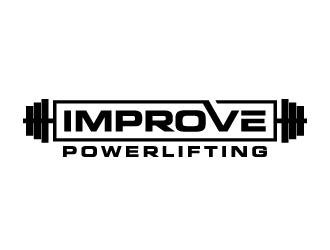 Improve Powerlifting logo design by akilis13