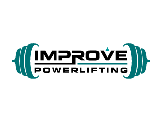 Improve Powerlifting logo design by akilis13