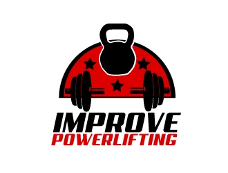 Improve Powerlifting logo design by AamirKhan