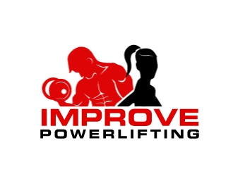 Improve Powerlifting logo design by AamirKhan