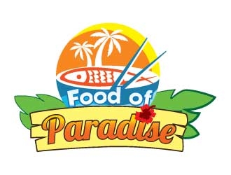 Food of Paradise logo design by KreativeLogos