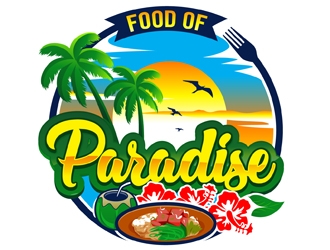 Food of Paradise logo design by DreamLogoDesign