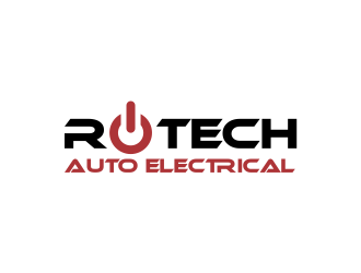 Rotech Auto Electrical logo design by oke2angconcept