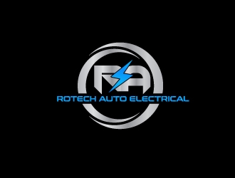 Rotech Auto Electrical logo design by aryamaity