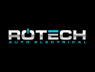 Rotech Auto Electrical logo design by hidro