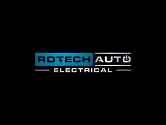 Rotech Auto Electrical logo design by checx