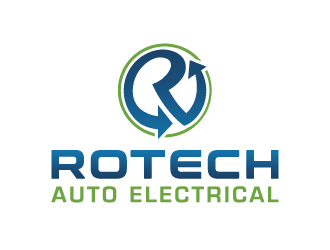 Rotech Auto Electrical logo design by akilis13