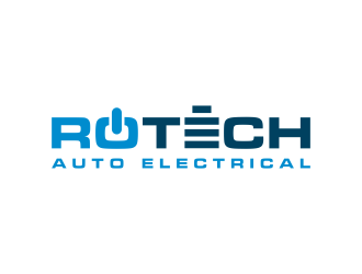 Rotech Auto Electrical logo design by p0peye