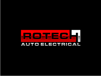 Rotech Auto Electrical logo design by asyqh