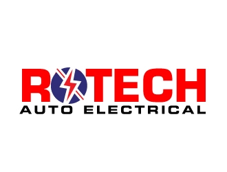 Rotech Auto Electrical logo design by AamirKhan