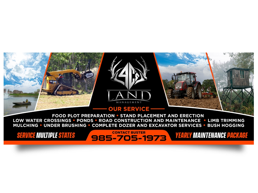 4 Cs Land Management logo design by Realistis