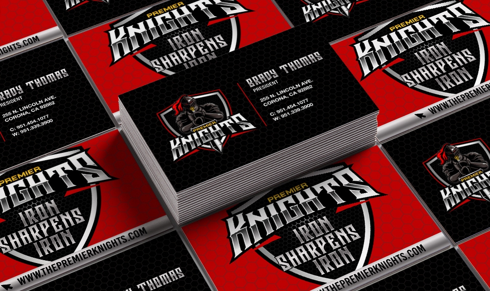 Premier Athletics Sports Academy AKA Premier Knights logo design by Frenic