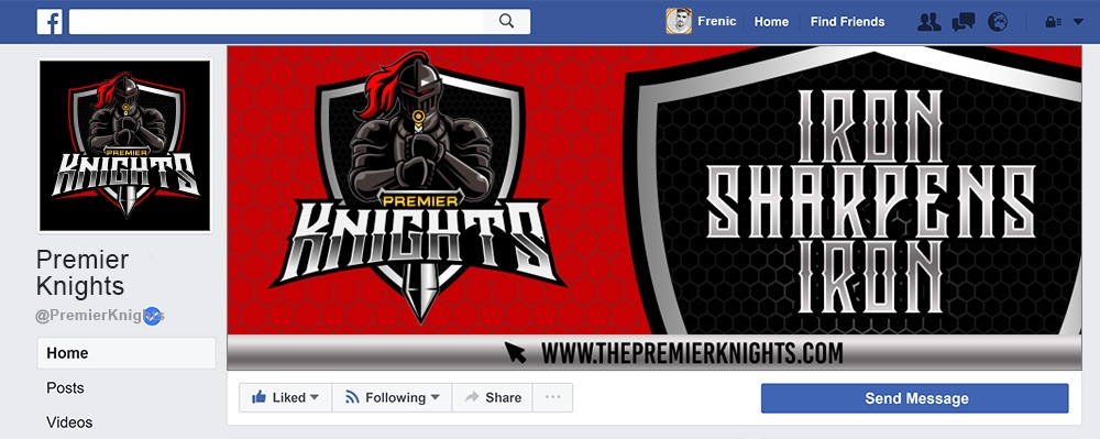 Premier Athletics Sports Academy AKA Premier Knights logo design by Frenic