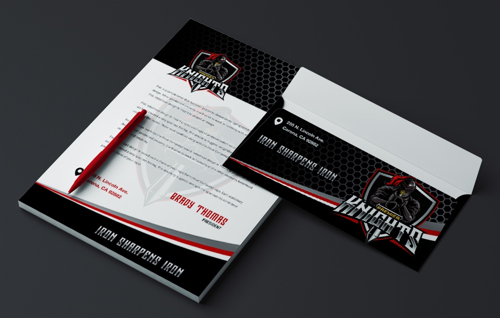 Premier Athletics Sports Academy AKA Premier Knights logo design by Frenic