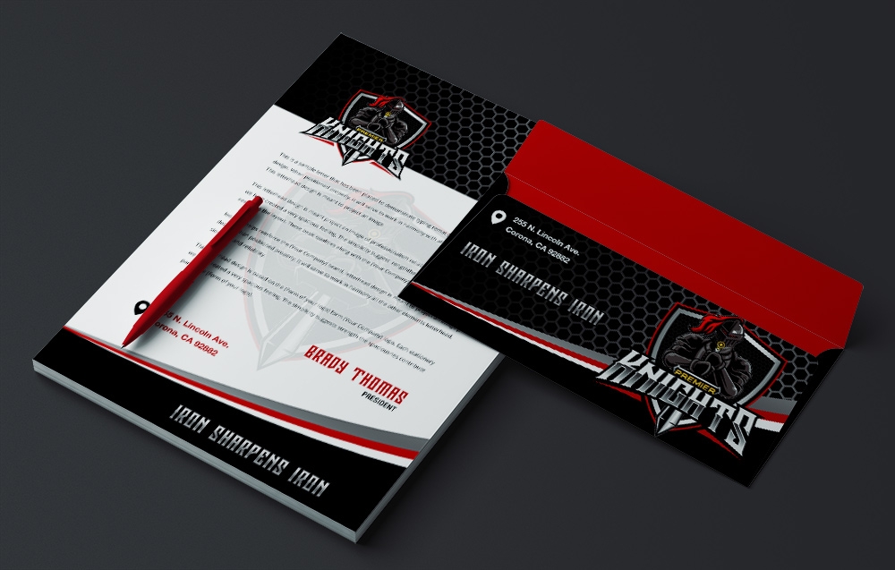 Premier Athletics Sports Academy AKA Premier Knights logo design by Frenic