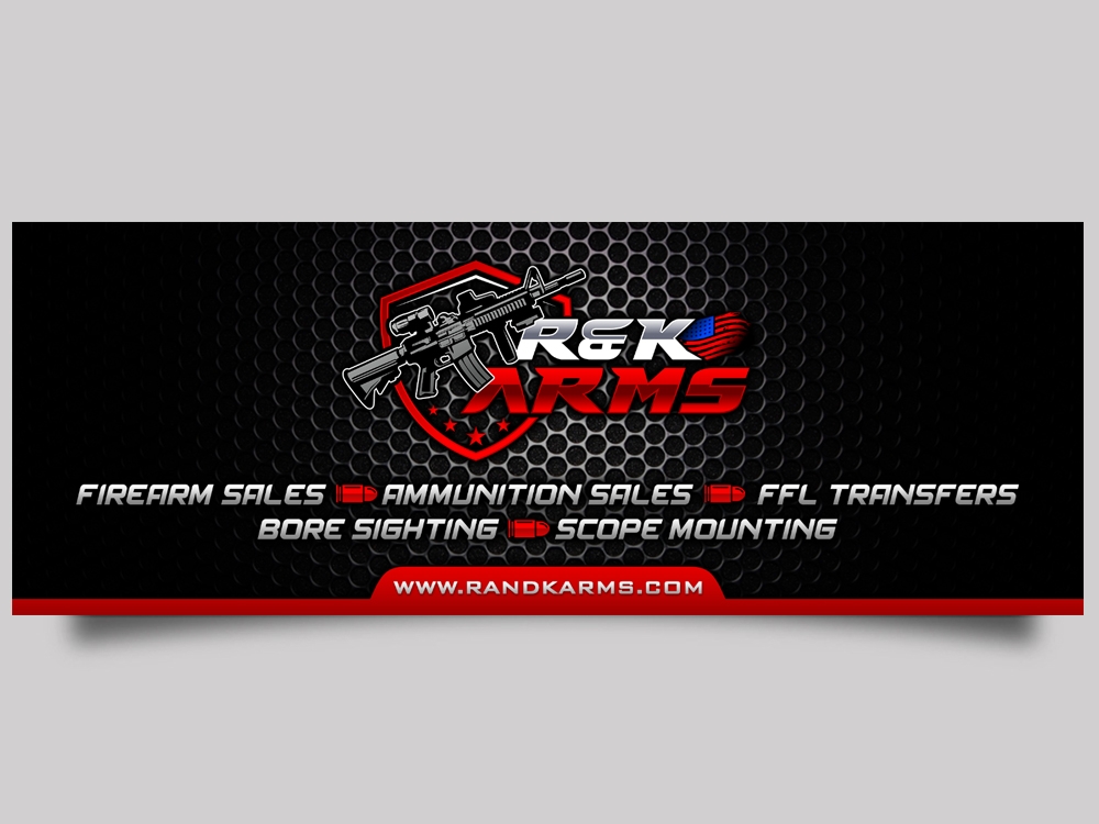 R & K Arms logo design by Realistis