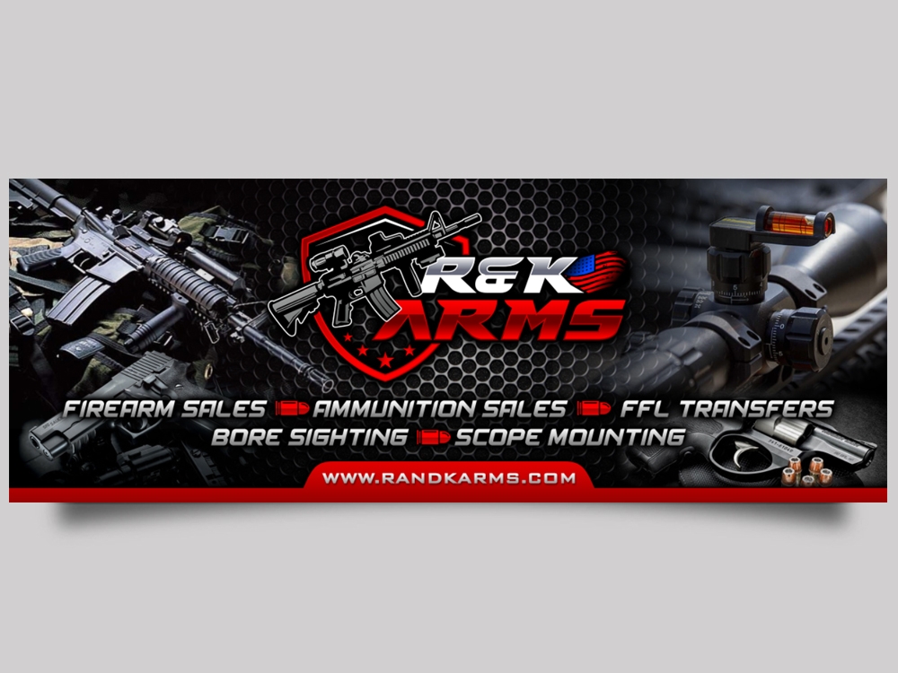 R & K Arms logo design by Realistis