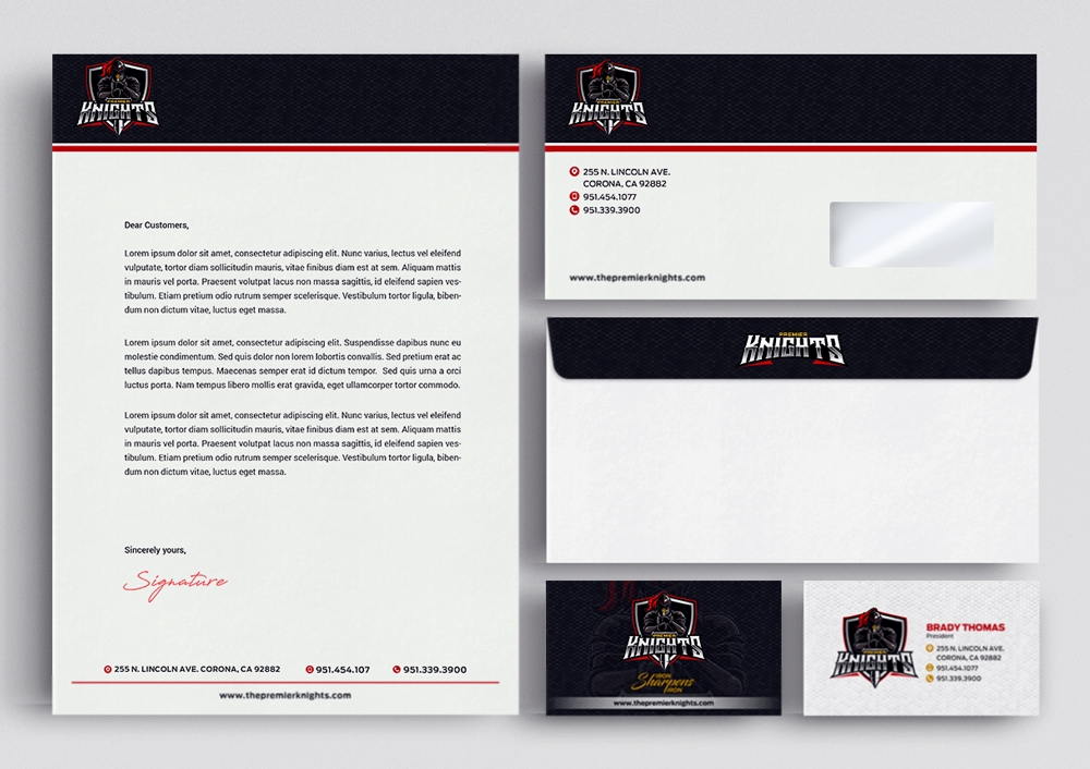 Premier Athletics Sports Academy AKA Premier Knights logo design by KHAI