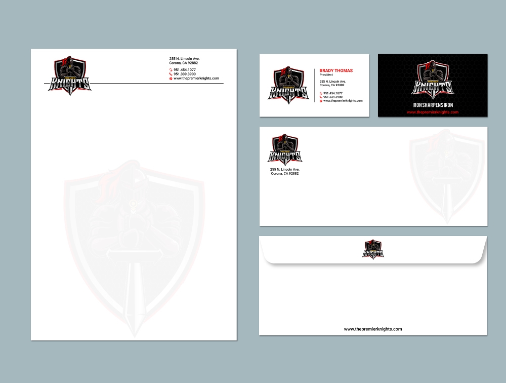 Premier Athletics Sports Academy AKA Premier Knights logo design by Boomstudioz