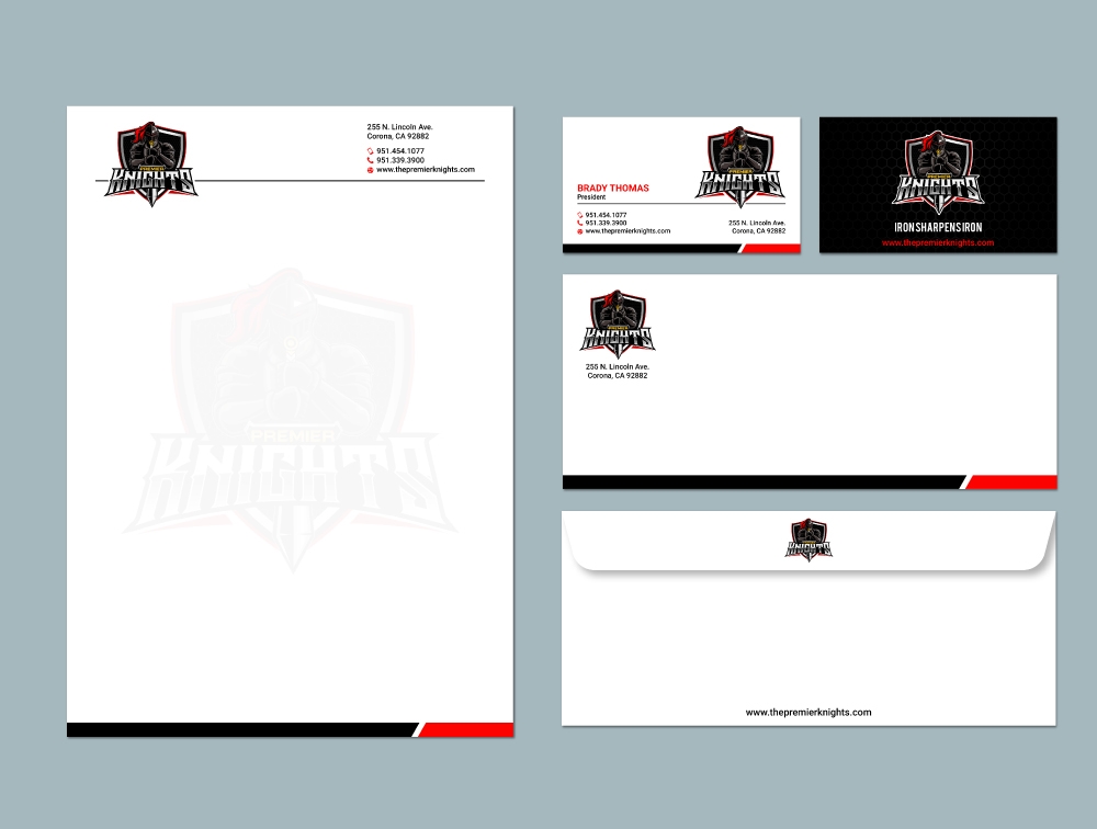 Premier Athletics Sports Academy AKA Premier Knights logo design by Boomstudioz