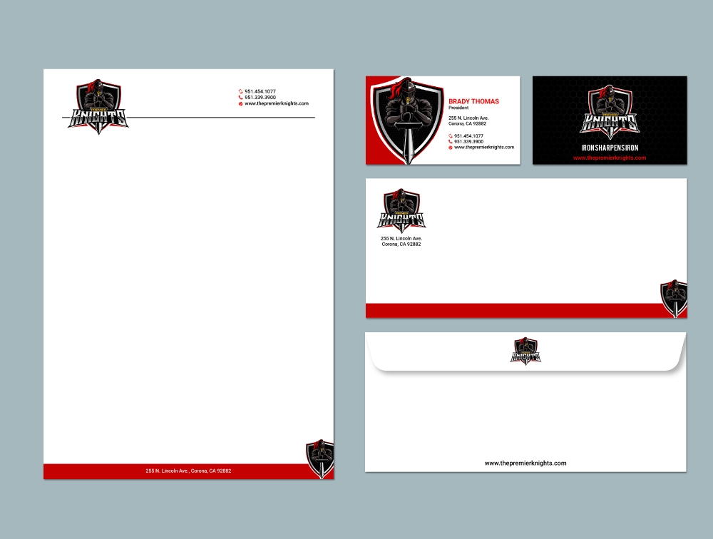 Premier Athletics Sports Academy AKA Premier Knights logo design by Boomstudioz