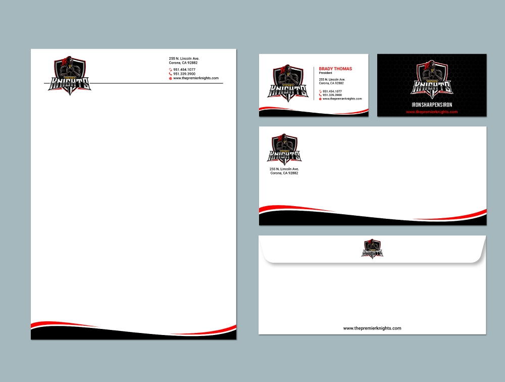 Premier Athletics Sports Academy AKA Premier Knights logo design by Boomstudioz