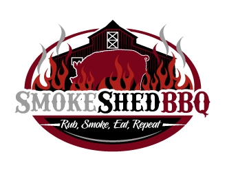 Smoke Shed BBQ logo design by aRBy